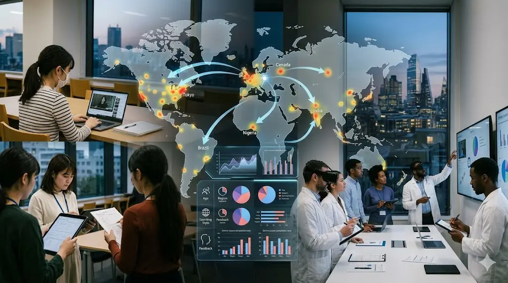 Global Audience Research Related to Online Education
