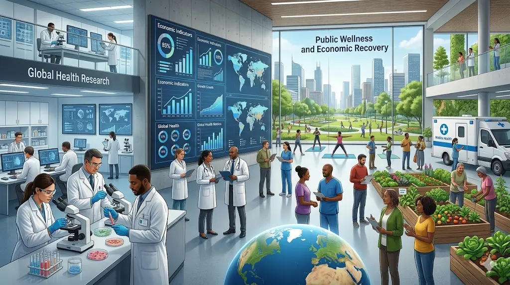 Global Health Research on Economic Recovery and Public Wellness