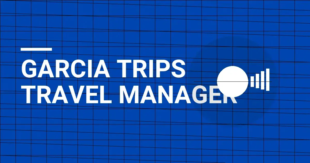 Garcia Trips Travel Manager