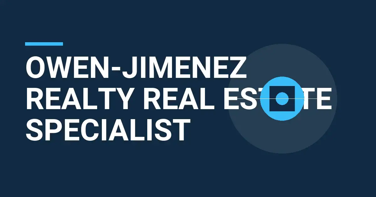 Owen-Jimenez Realty Real Estate Specialist