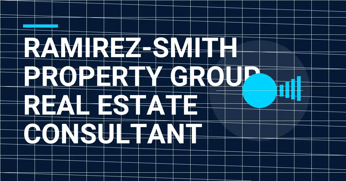Ramirez-Smith Property Group Real Estate Consultant