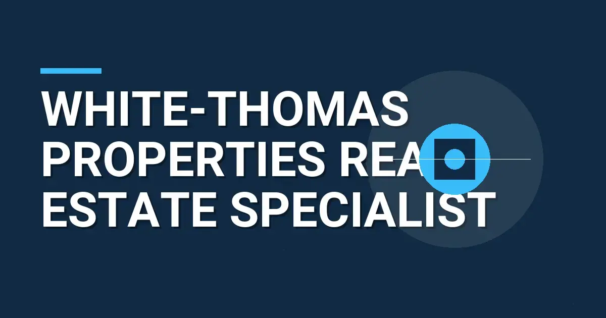White-Thomas Properties Real Estate Specialist