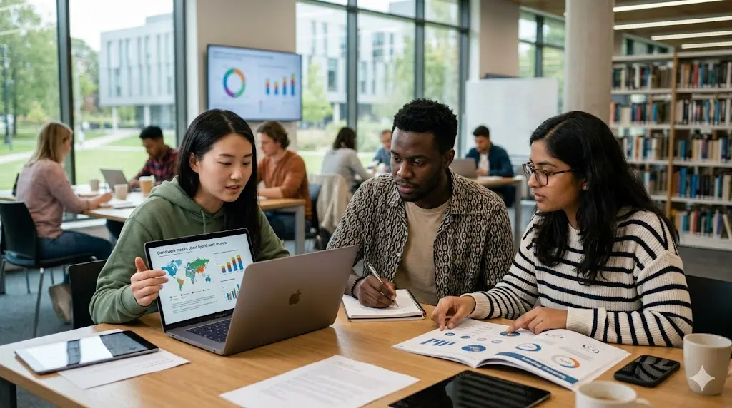 Research Findings About Hybrid Workplaces Among Students Globally